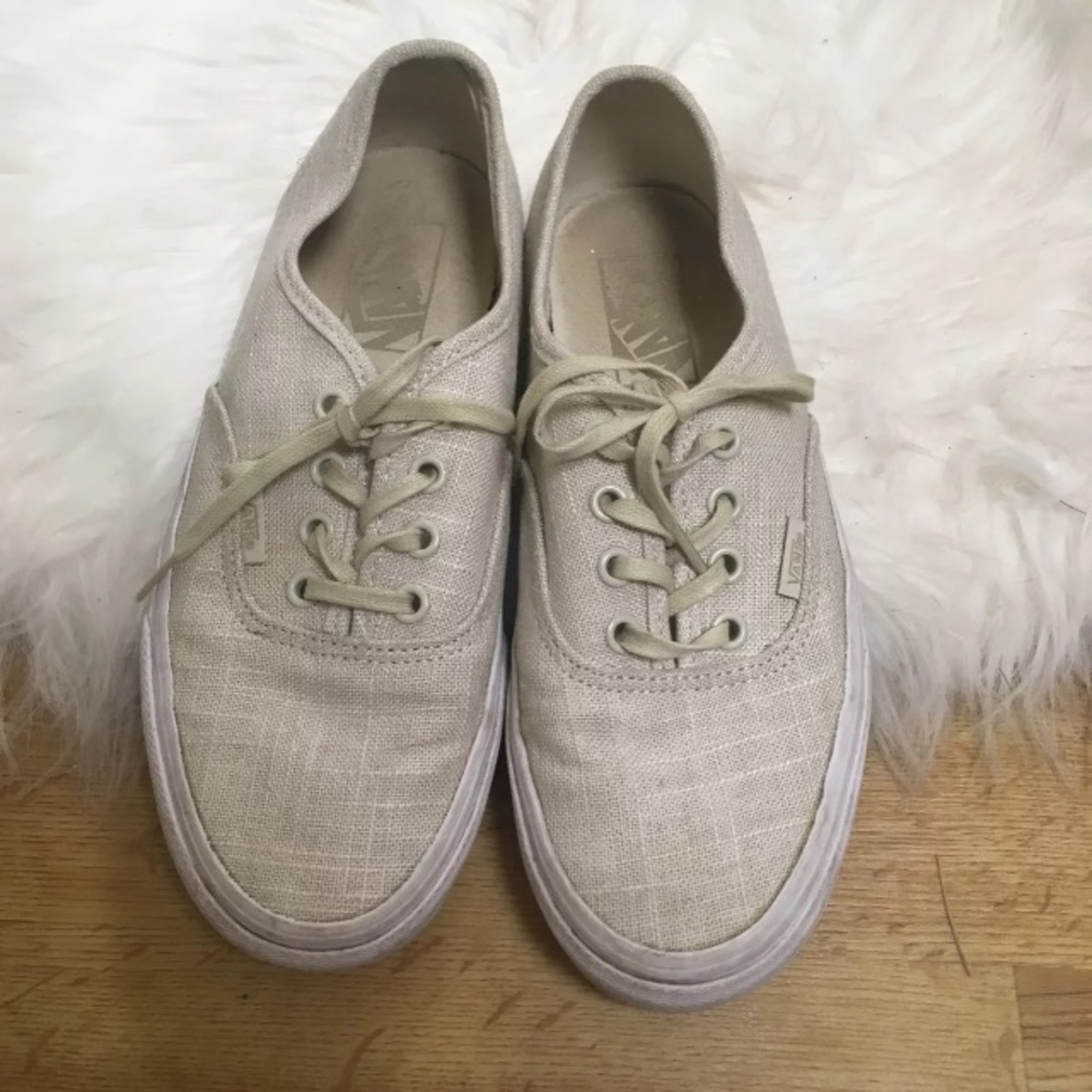Beige Vans